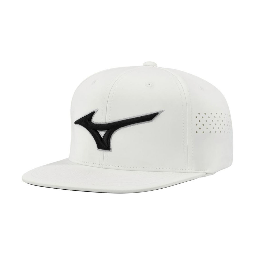 Mizuno Tour Flat Snapback Hat - Maple Hill Golf